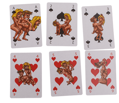 Playing Cards, Kamasutra Comic,