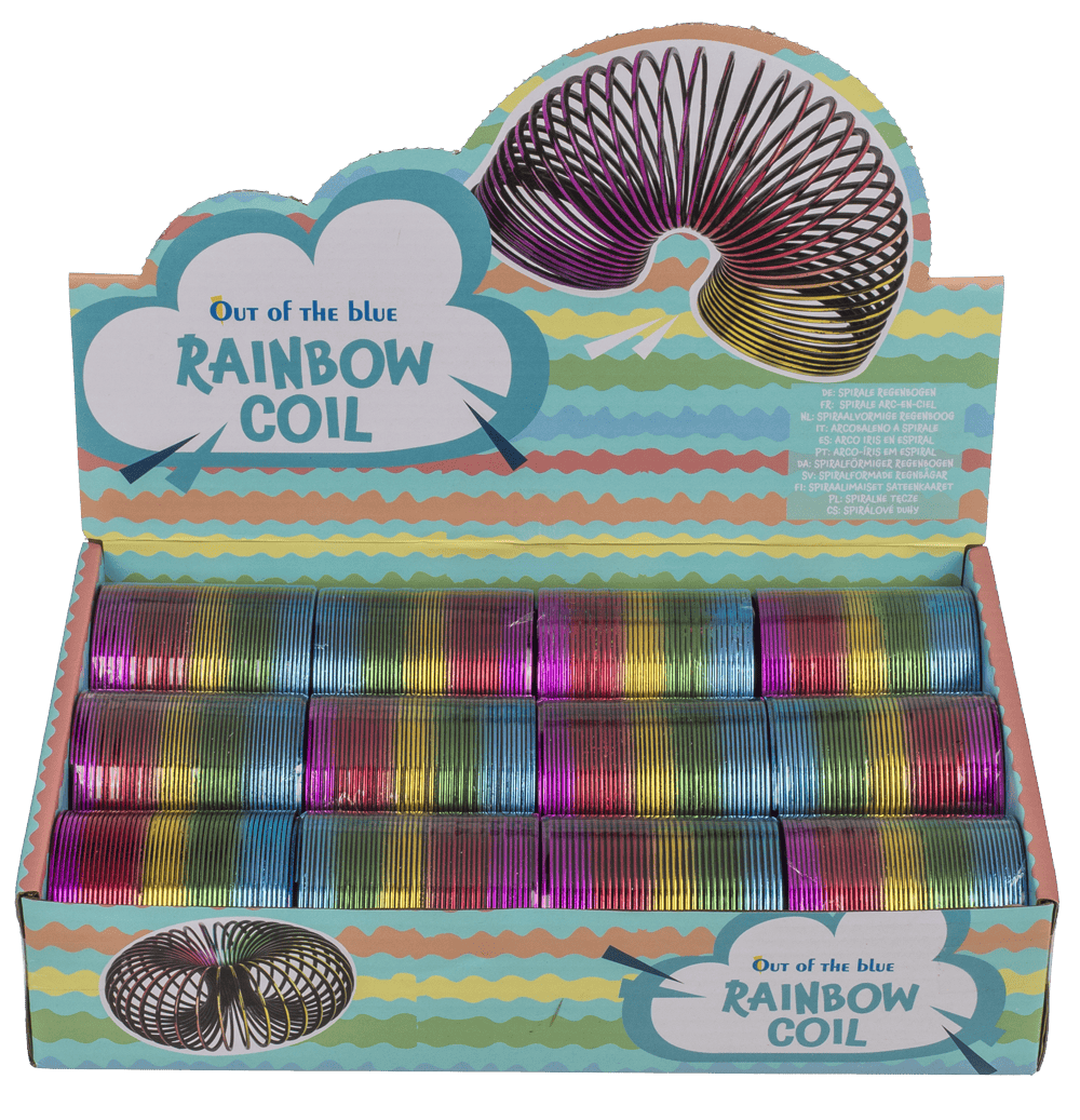 Plastic Coil, Rainbow,
