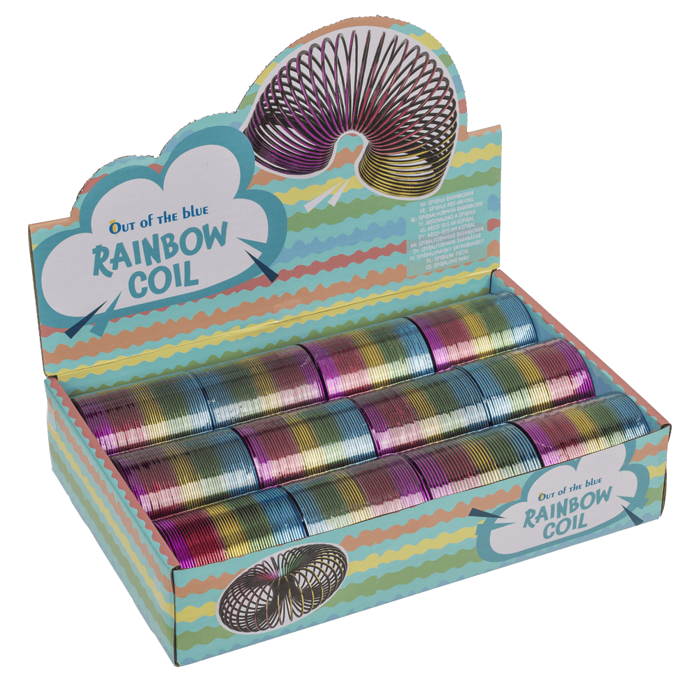 Plastic Coil, Rainbow,