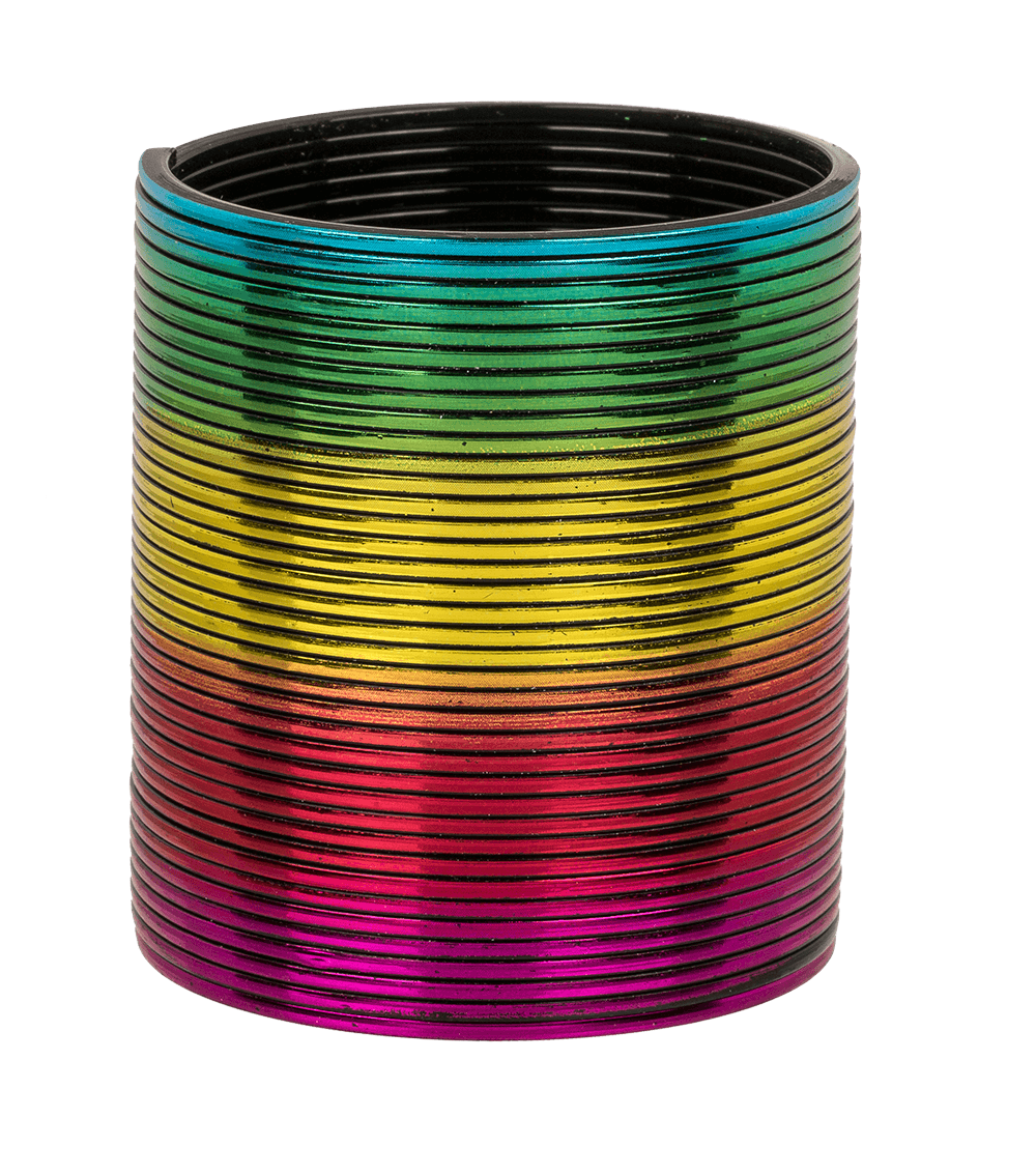 Plastic Coil, Rainbow,