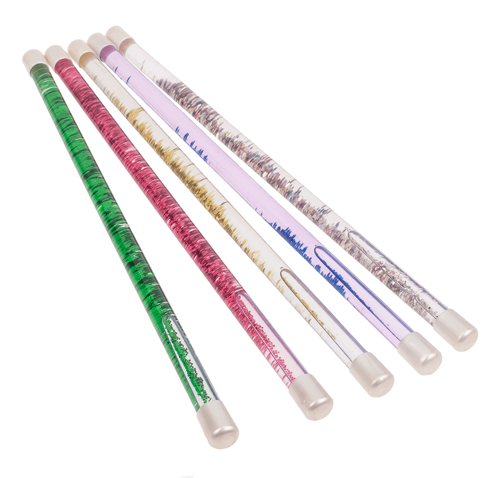 Magic Wand with Glitter & colourful liquid,
