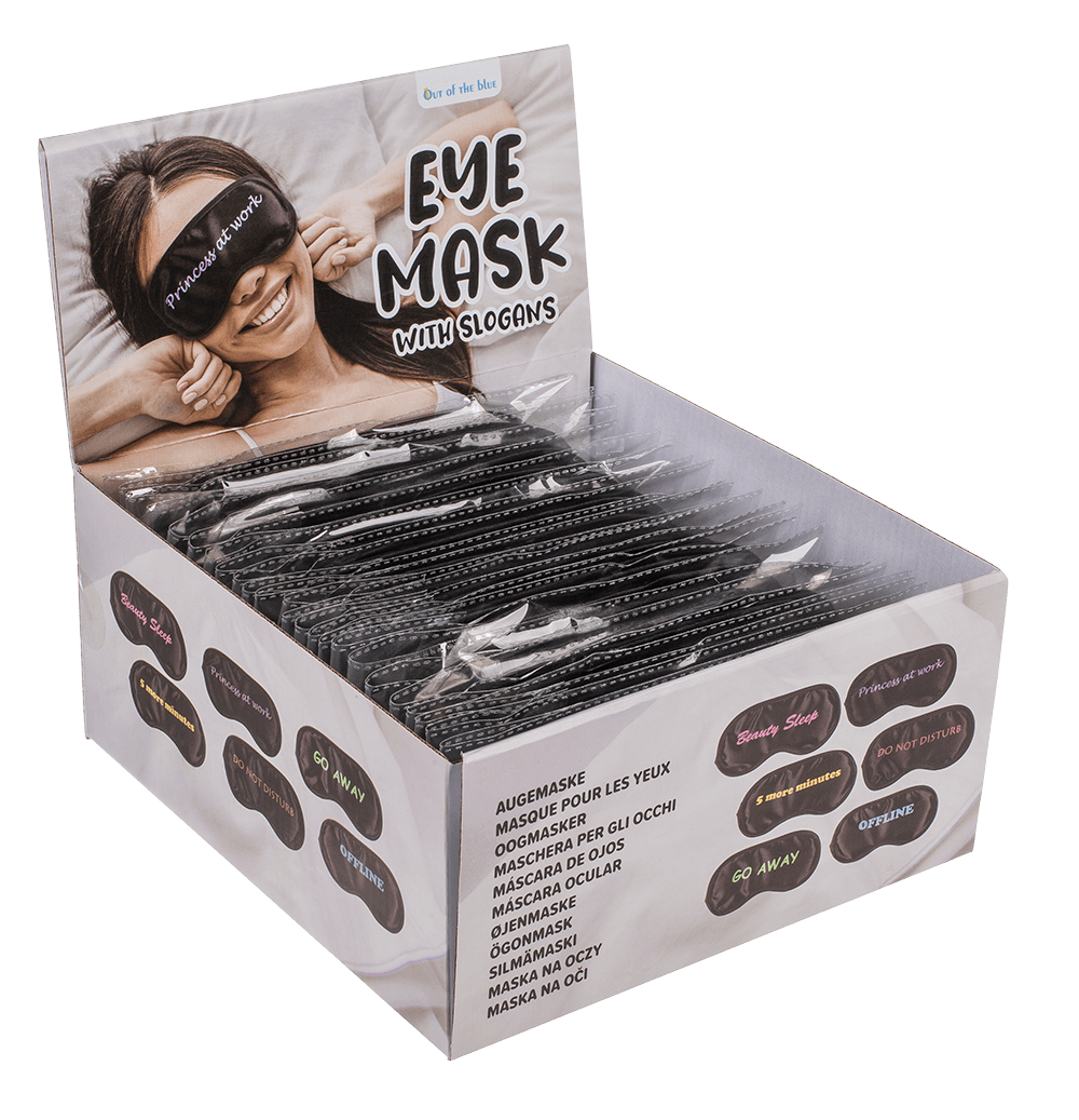 Eye Mask with English slogans,