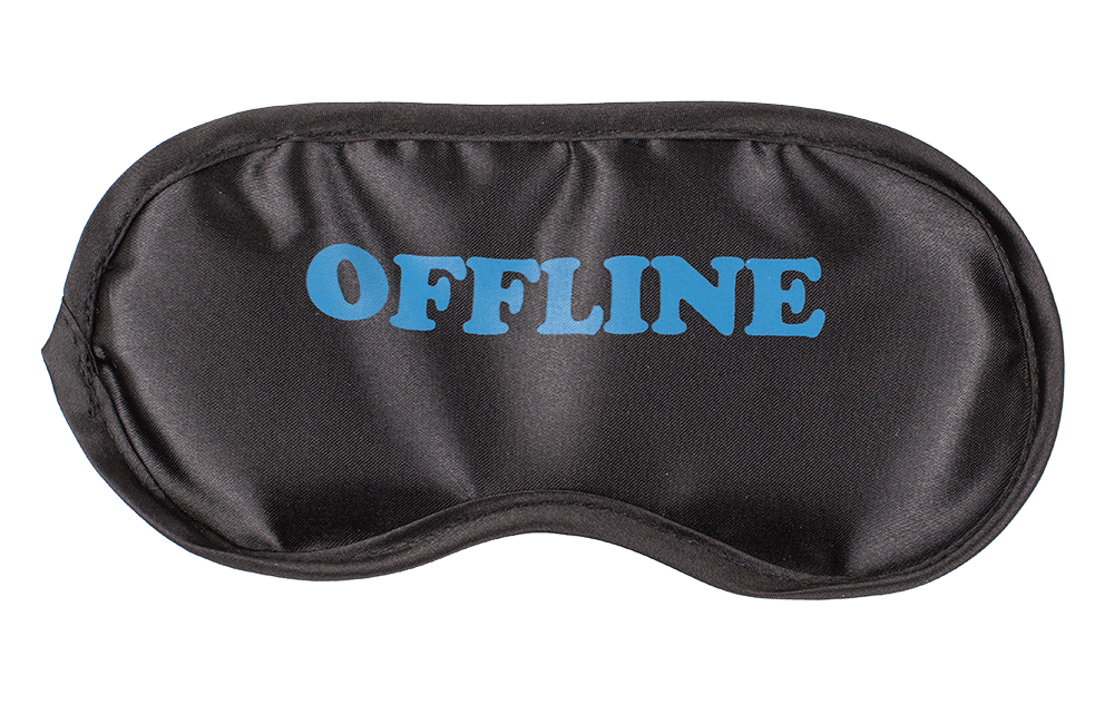 Eye Mask with English slogans,