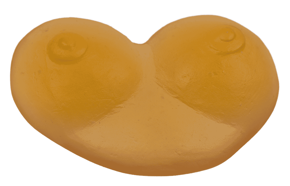 Chicle de frutas Boobs, sabor fruta