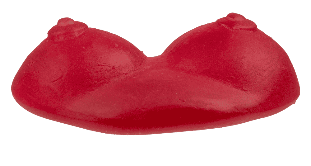 Chicle de frutas Boobs, sabor fruta