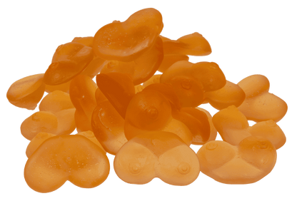 Chicle de frutas Boobs, sabor fruta