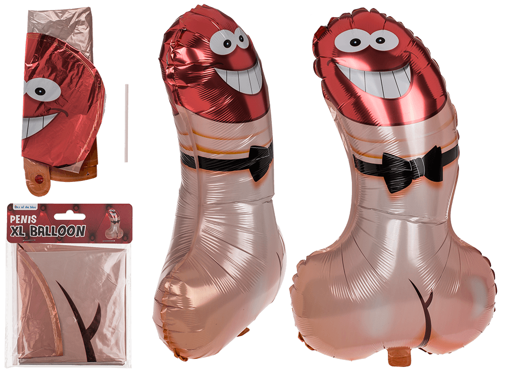XL Balloon, Penis, approx. 44,5 x 74 cm.