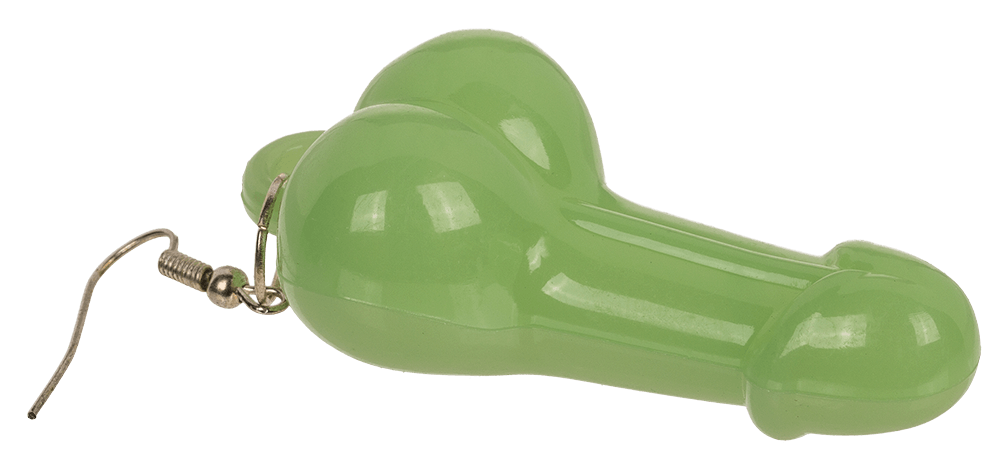 Earrings, Penis, Glow in the Dark,