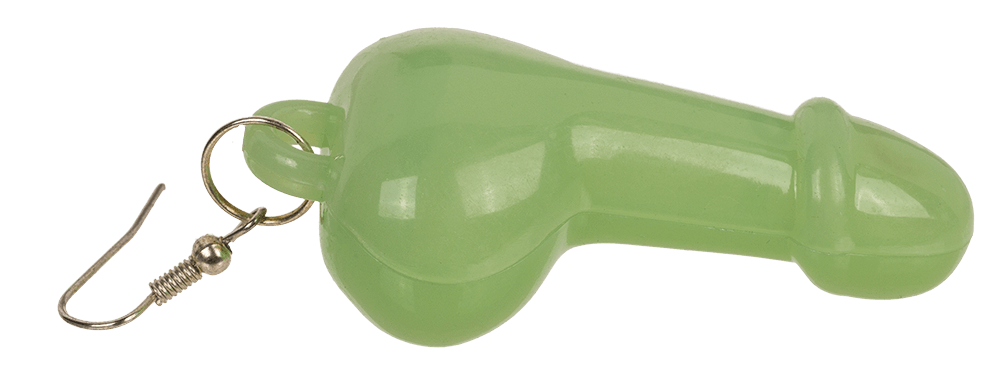 Earrings, Penis, Glow in the Dark,