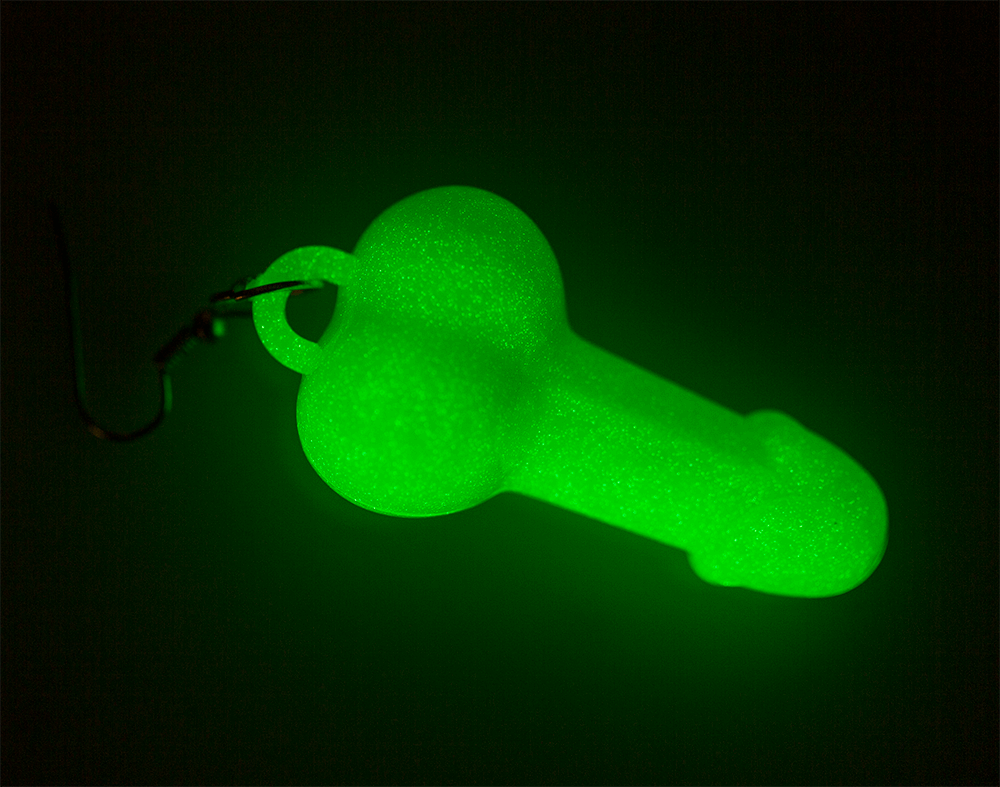 Earrings, Penis, Glow in the Dark,