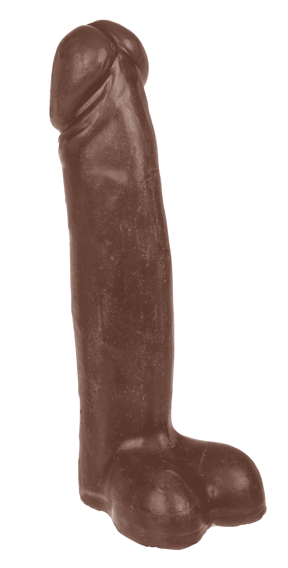 Penis soap with suction cup, brown,