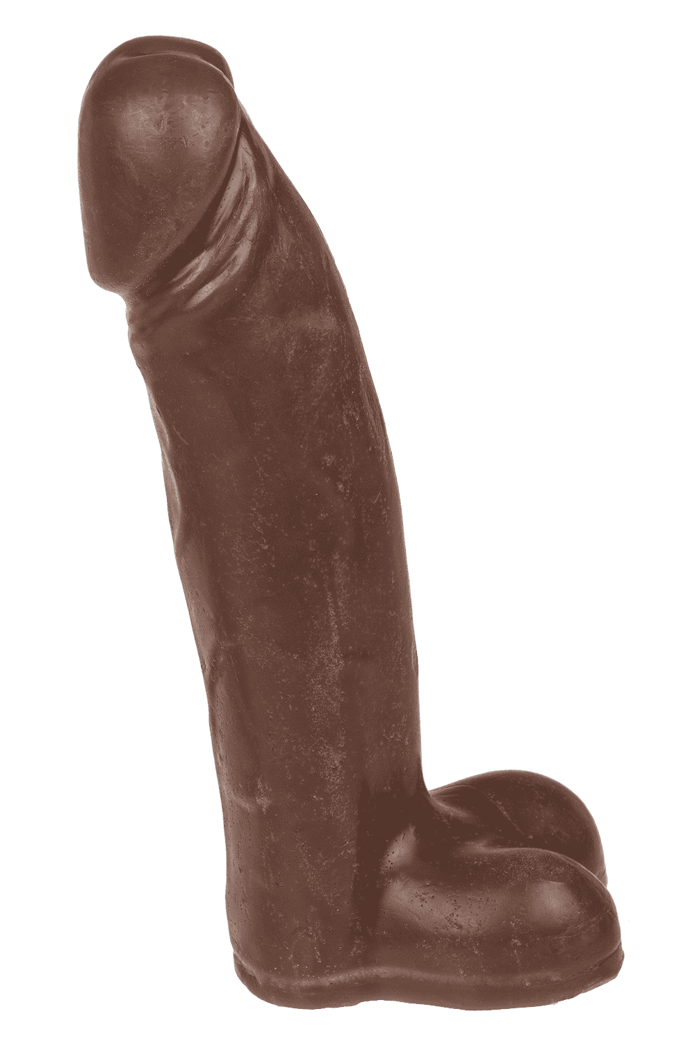 Penis soap with suction cup, brown,