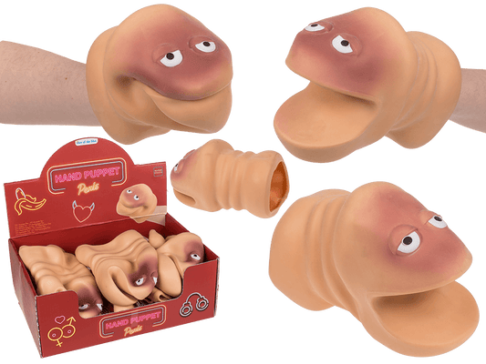 Hand Puppet, Willy, approx. 16 x 9 cm,