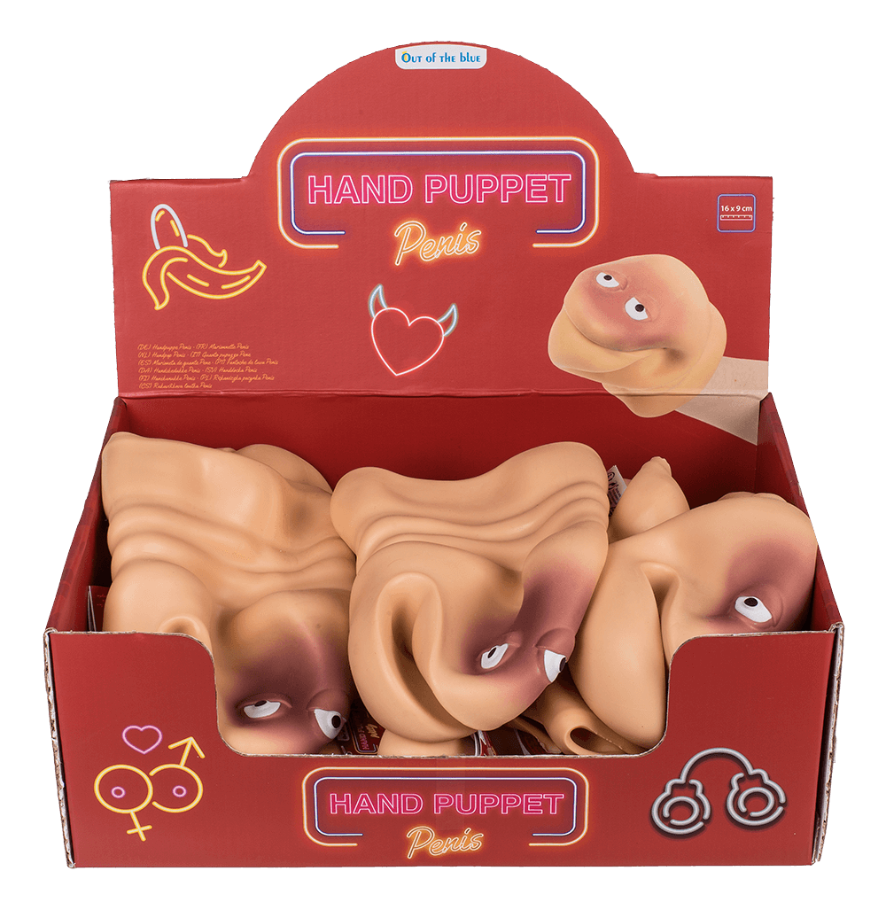 Hand Puppet, Willy, approx. 16 x 9 cm,