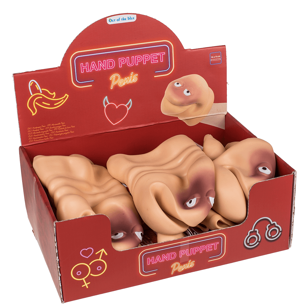 Hand Puppet, Willy, approx. 16 x 9 cm,