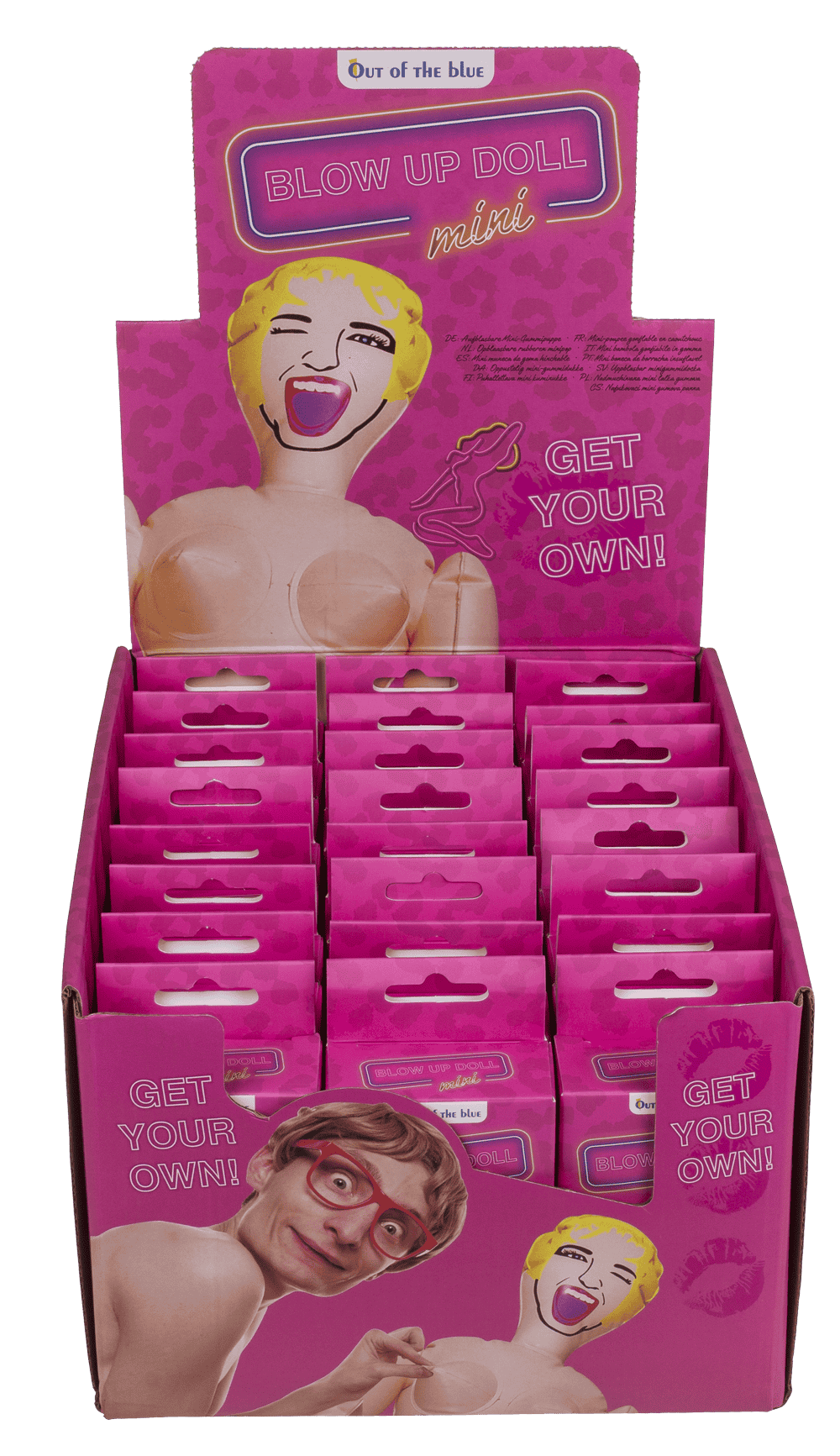 Inflatable mini doll,