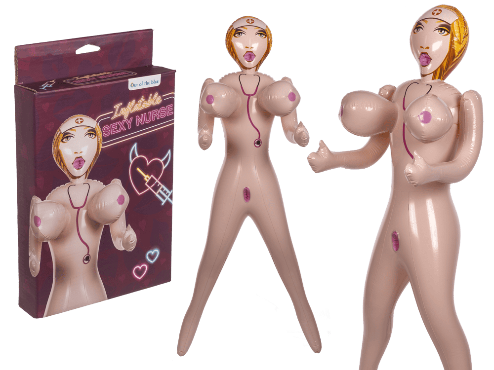 Inflatable doll, sexy nurse,