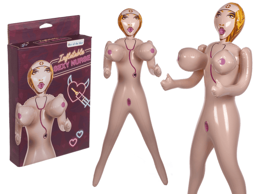 Inflatable doll, sexy nurse,