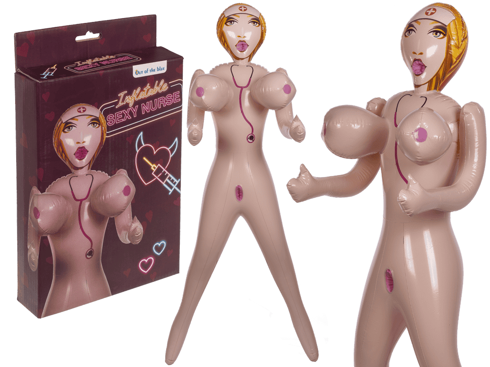 Inflatable doll, sexy nurse,