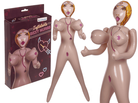 Inflatable doll, sexy nurse,