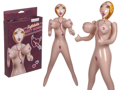 Inflatable doll, sexy nurse,