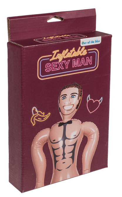 Inflatable doll, sexy man,