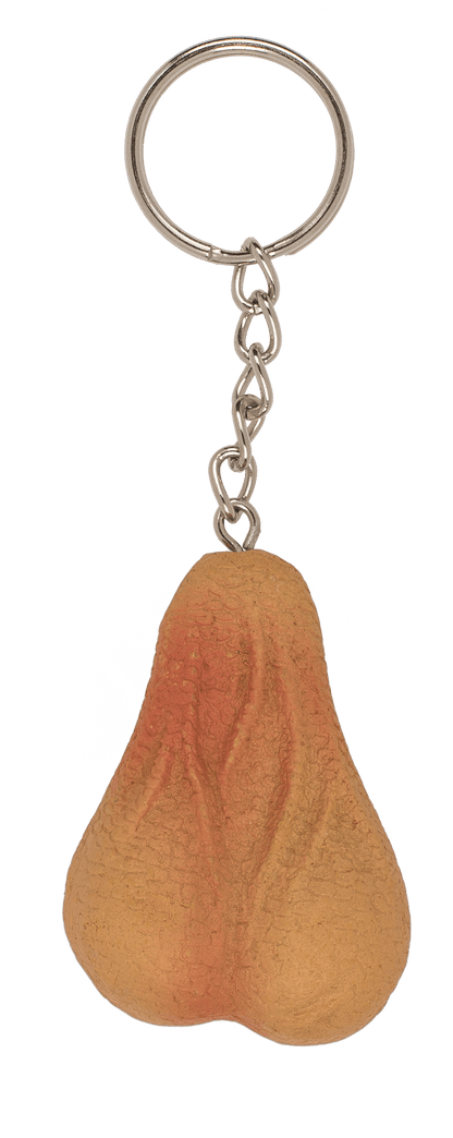 Metal key chain, Polyresin Testicle,