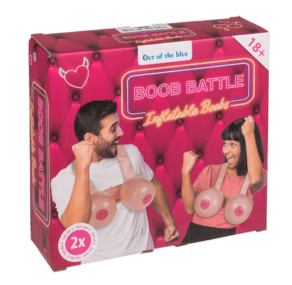Inflatable boobs, boob battle,