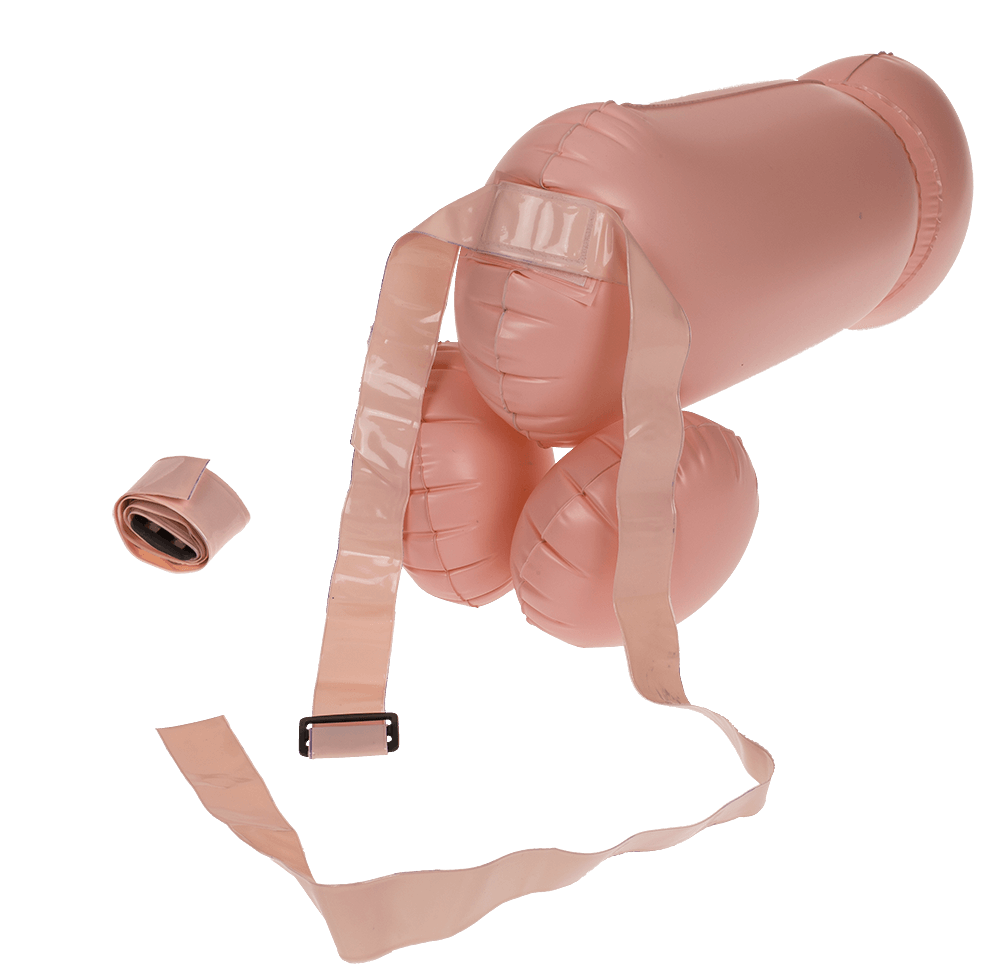 Inflatable Cock Fighting, approx. 52 x 18 x 21 cm,