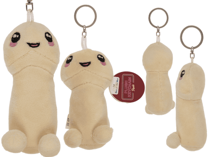 Metal keychain, Plush Penis,
