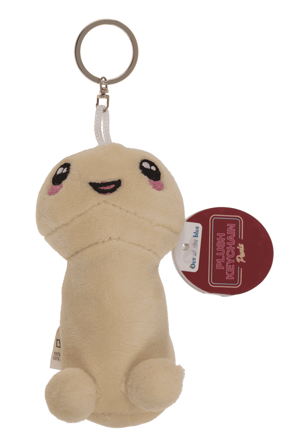 Metal keychain, Plush Penis,