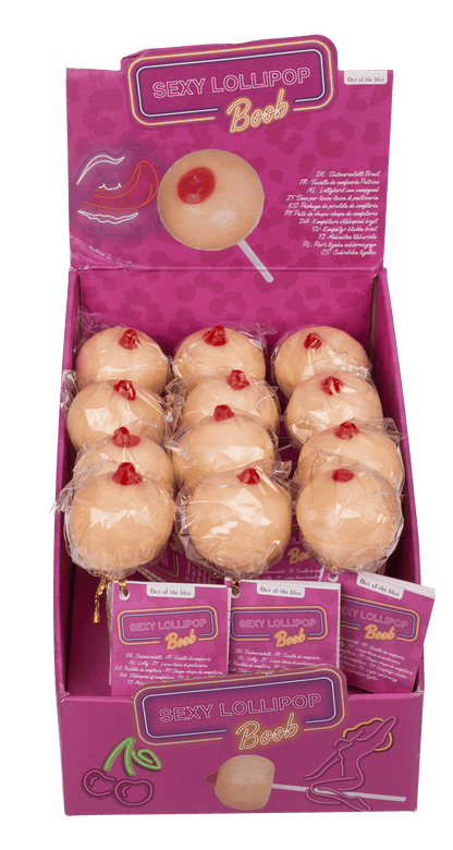 Süßwarenlolli, Brust, ca. 50 g,