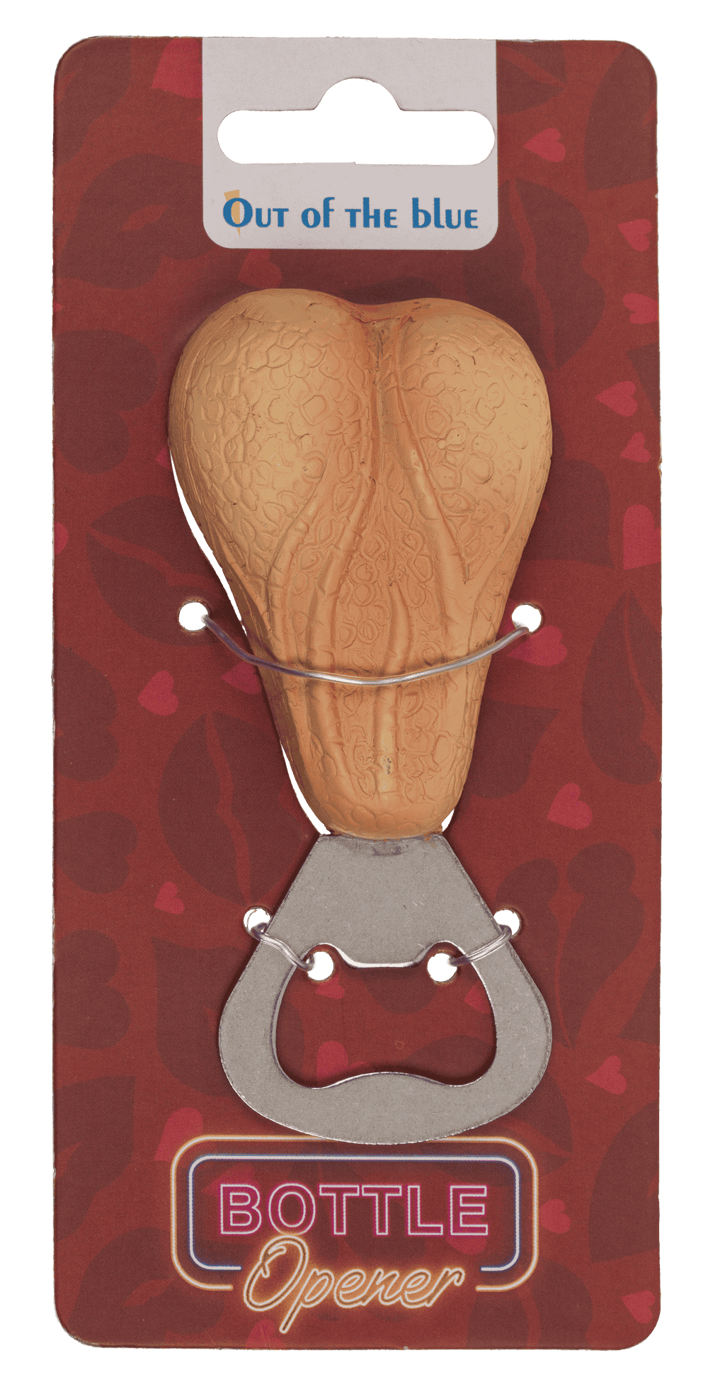 Metal bottle opener, Testicle,