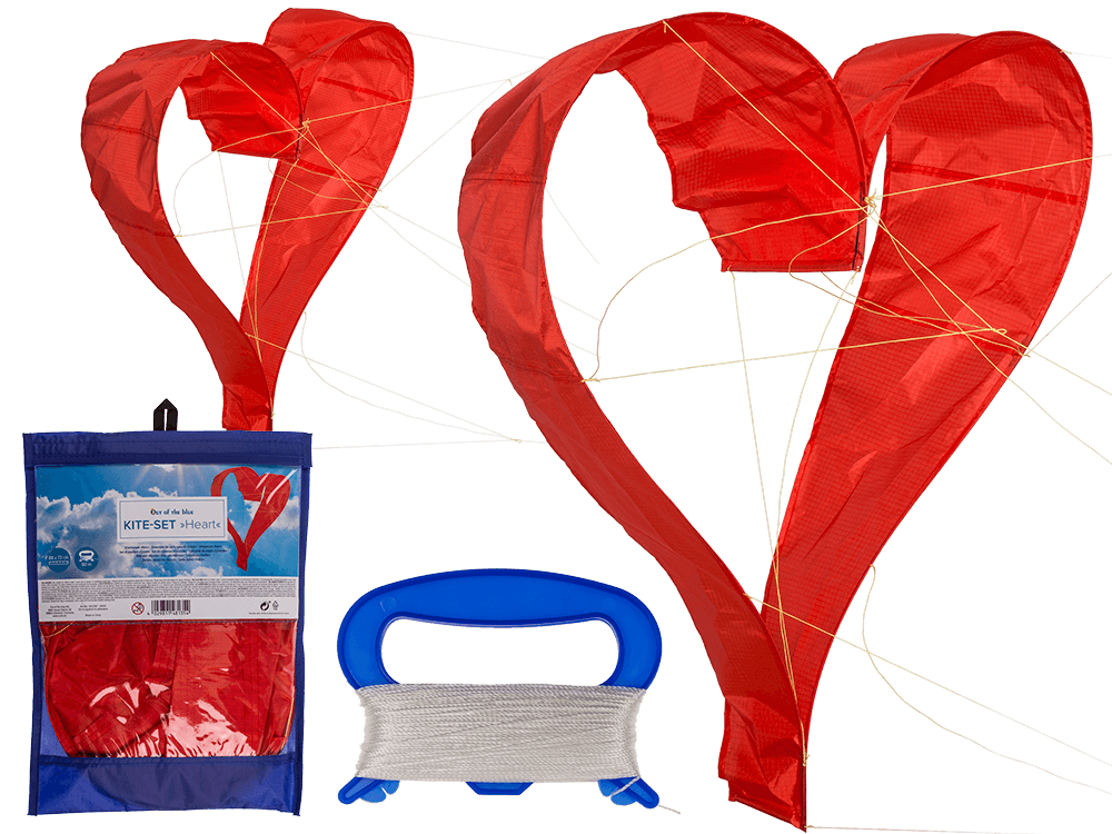 Kite-Set, Heart,