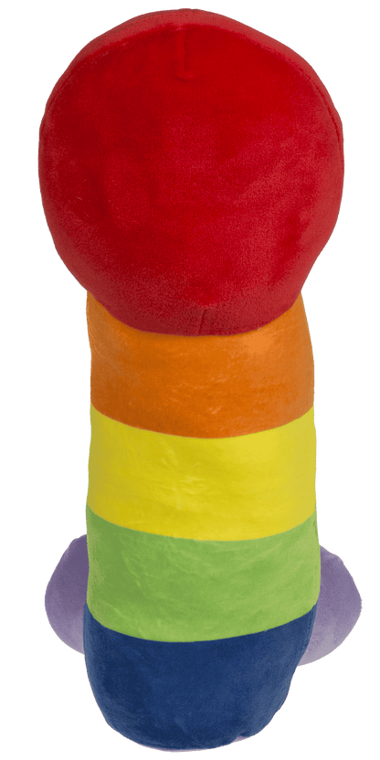 Plush Penis, Rainbow, 30 cm,
