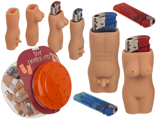 Lighter Case, Sexy, incl lighter,