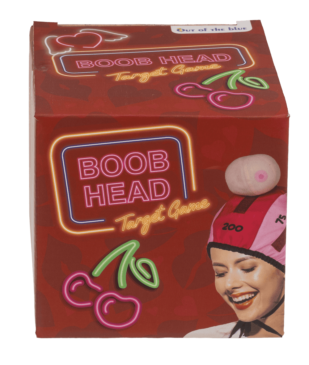 Boob Head Game, with 1 hat and 3 boobs/balls,