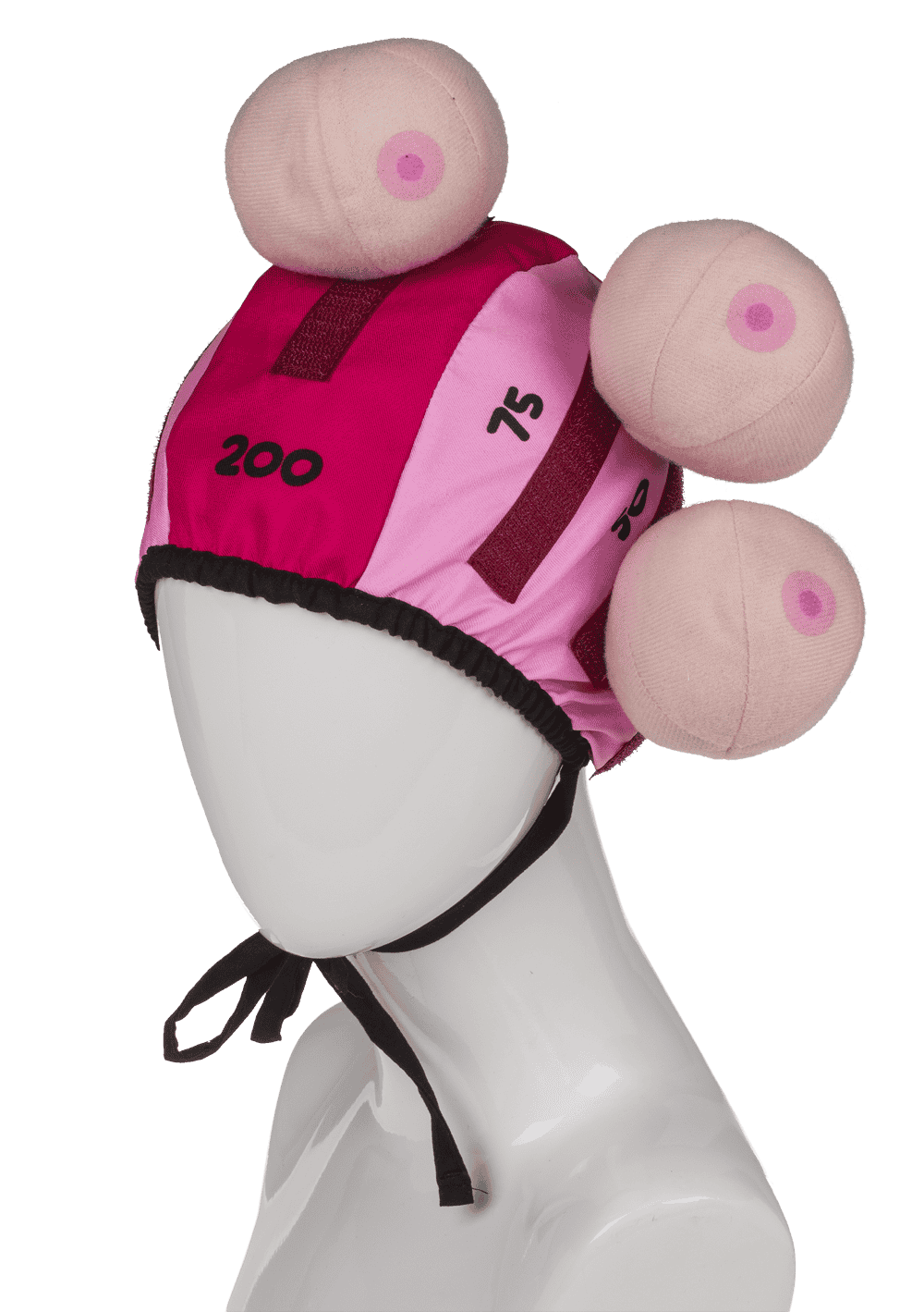 Boob Head Game, with 1 hat and 3 boobs/balls,