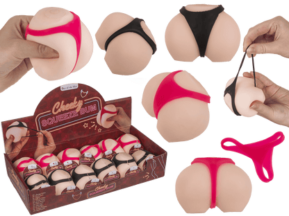 Squeeze Cheeky Bum, 9 x 6 x 6,5 cm,
