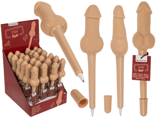 Lápiz, pene, 24 piezas en expositor, aprox. 18 cm