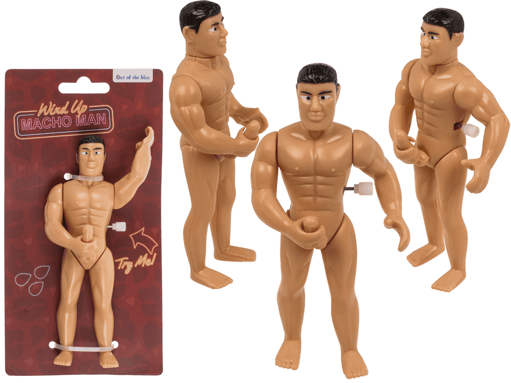 Wind up Macho Man, 13 x 6 cm,