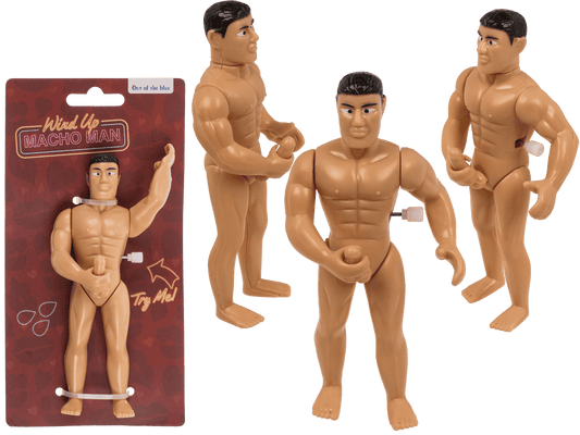 Wind up Macho Man, 13 x 6 cm,
