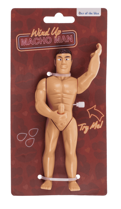 Wind up Macho Man, 13 x 6 cm,