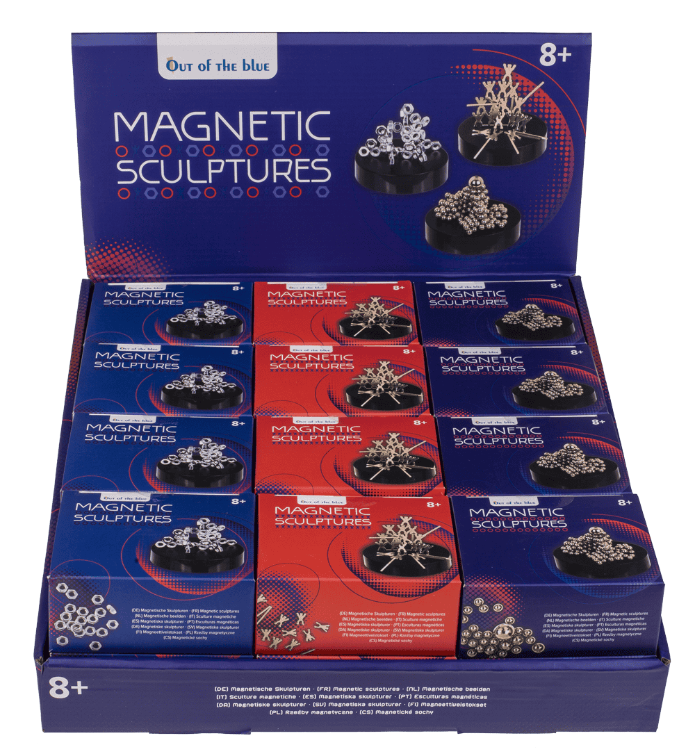 Magnetic Sculptures, 9 x 7 cm,