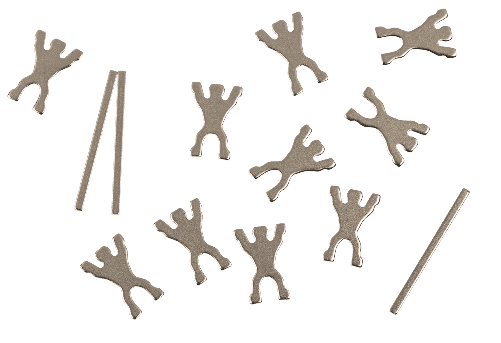 Magnetic Sculptures, 9 x 7 cm,