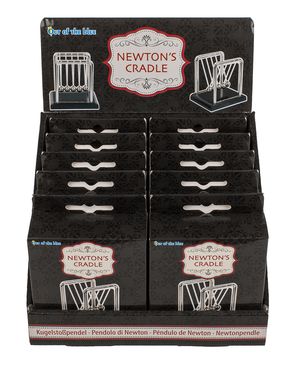 Newton's Cradle  ca. 9 x 7, 5 cm,