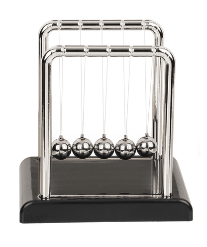 Newton's Cradle  ca. 9 x 7, 5 cm,