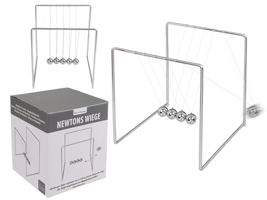 Newton's Cradle  ca. 15 x 14 x 14 cm,