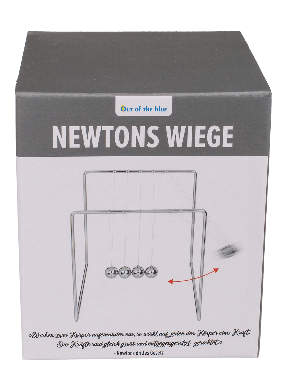 Newton's Cradle  ca. 15 x 14 x 14 cm,