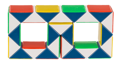 Magic-Cube-Puzzle, in poly bag with header card,